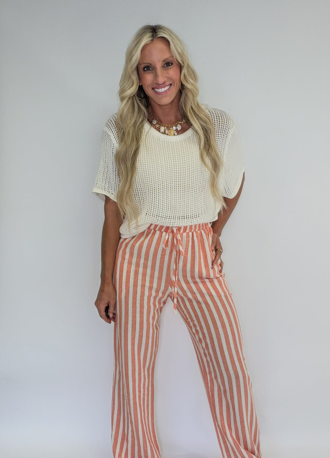 Coastal Knit Layer Top