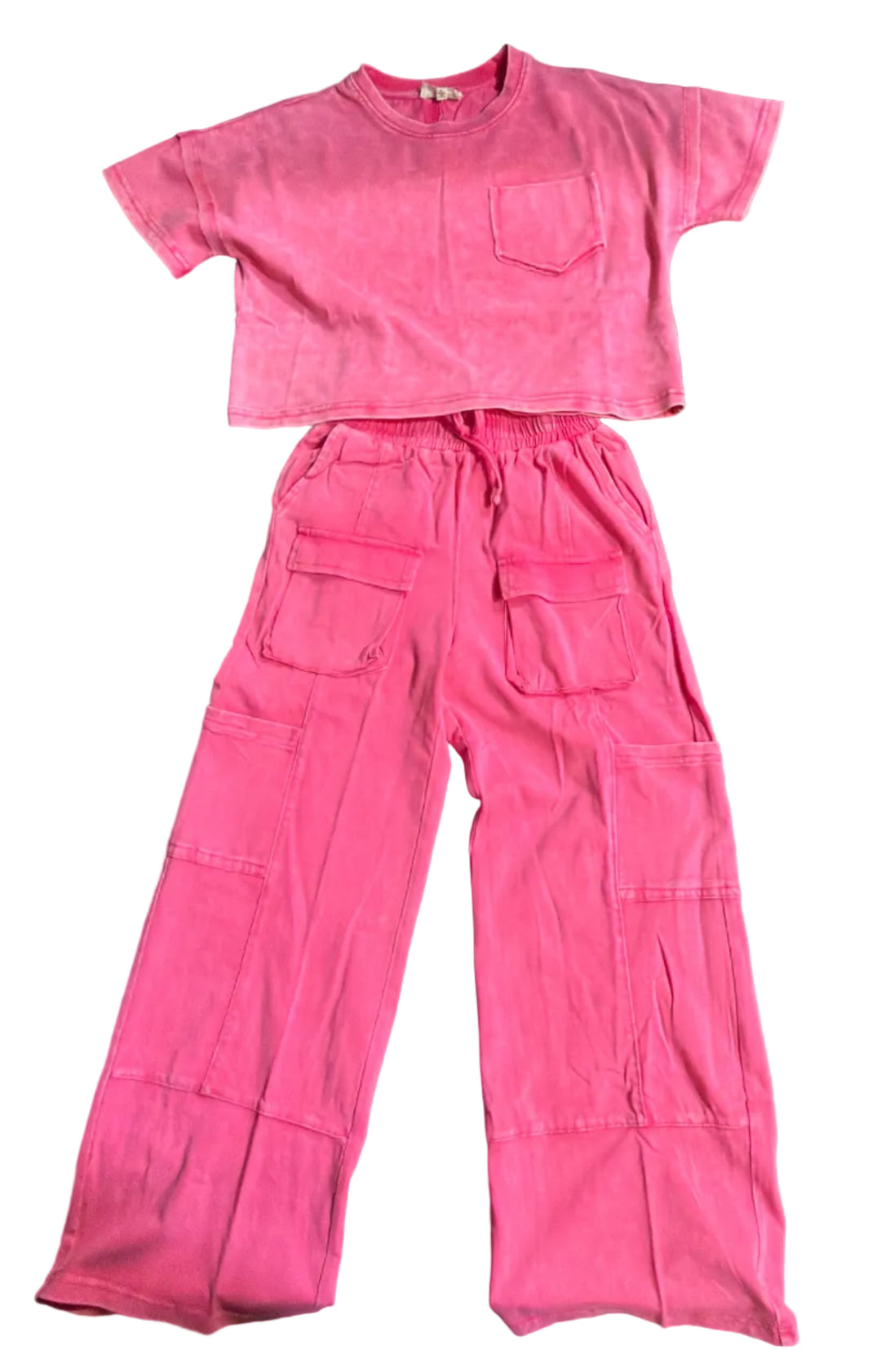 Wild Berry Cargo Pant Set