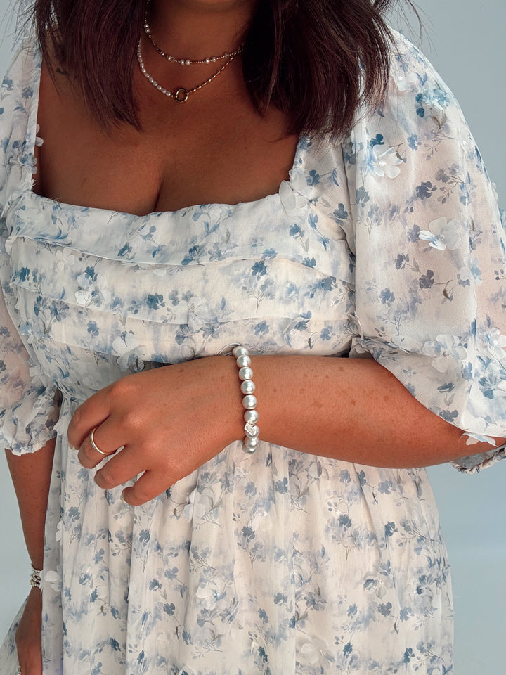 MM Christie Matte Silver Bracelet