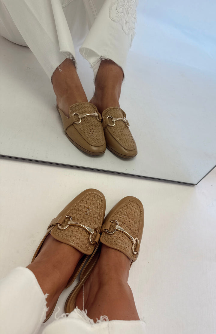 The Riviera Woven Mule