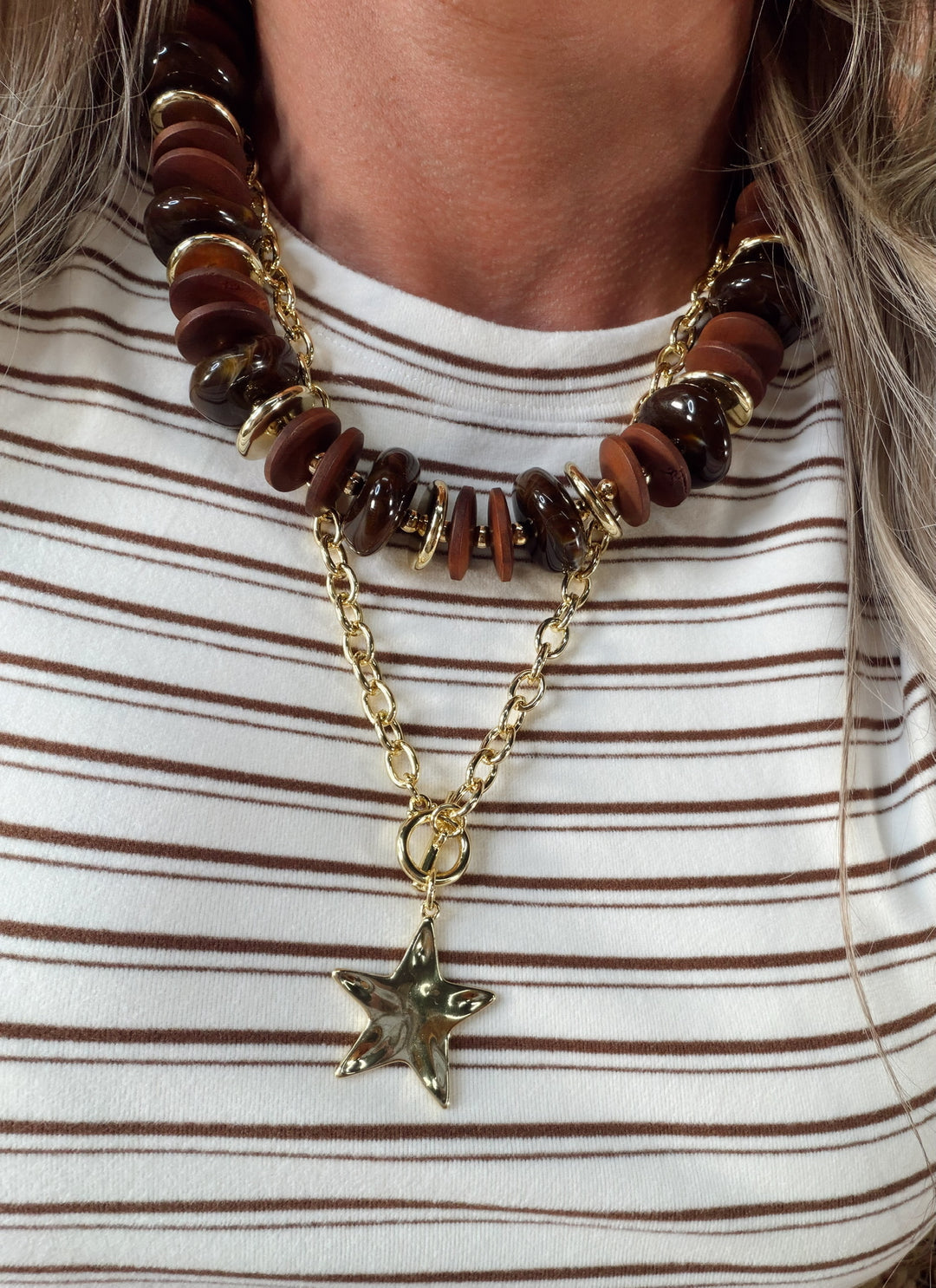 Shine Baby Shine Gold Necklace