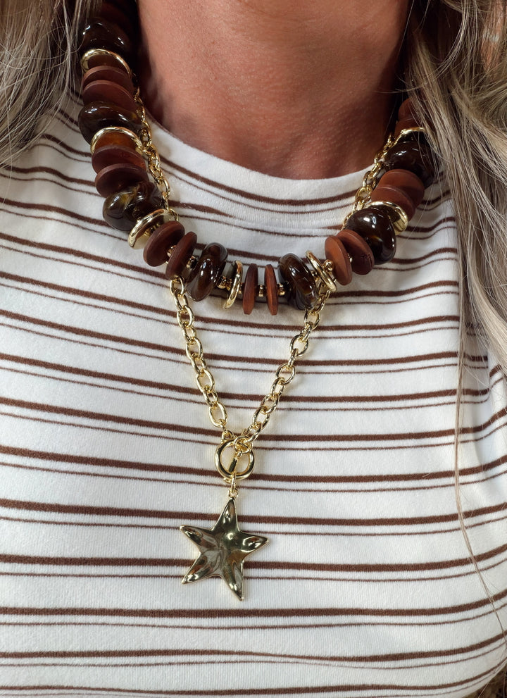 Shine Baby Shine Gold Necklace
