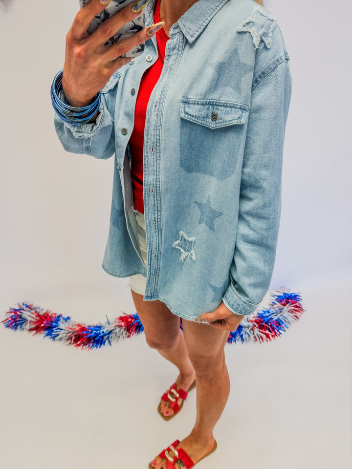 The Lucky Star Denim Shirt