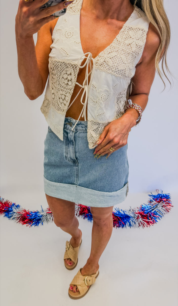 The Vintage Garden Vest