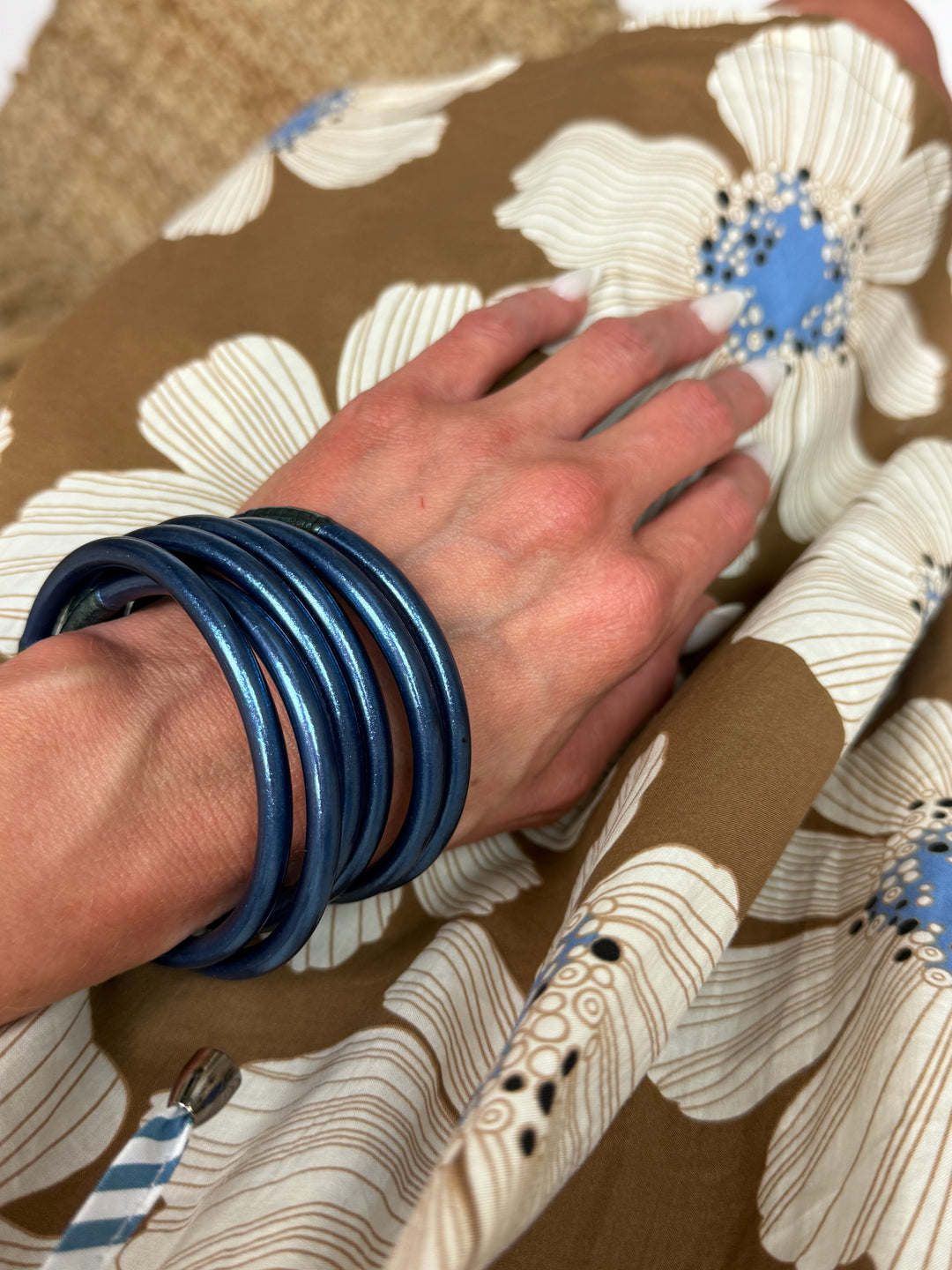 BuDhaGirl All Weather Bangles - Marine