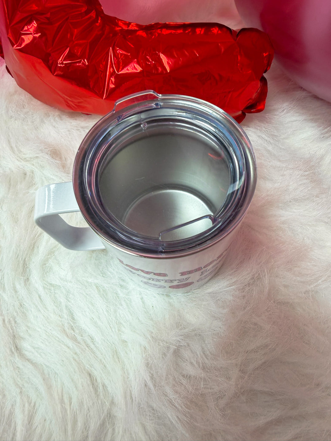 Love More Worry Less Travel Cup