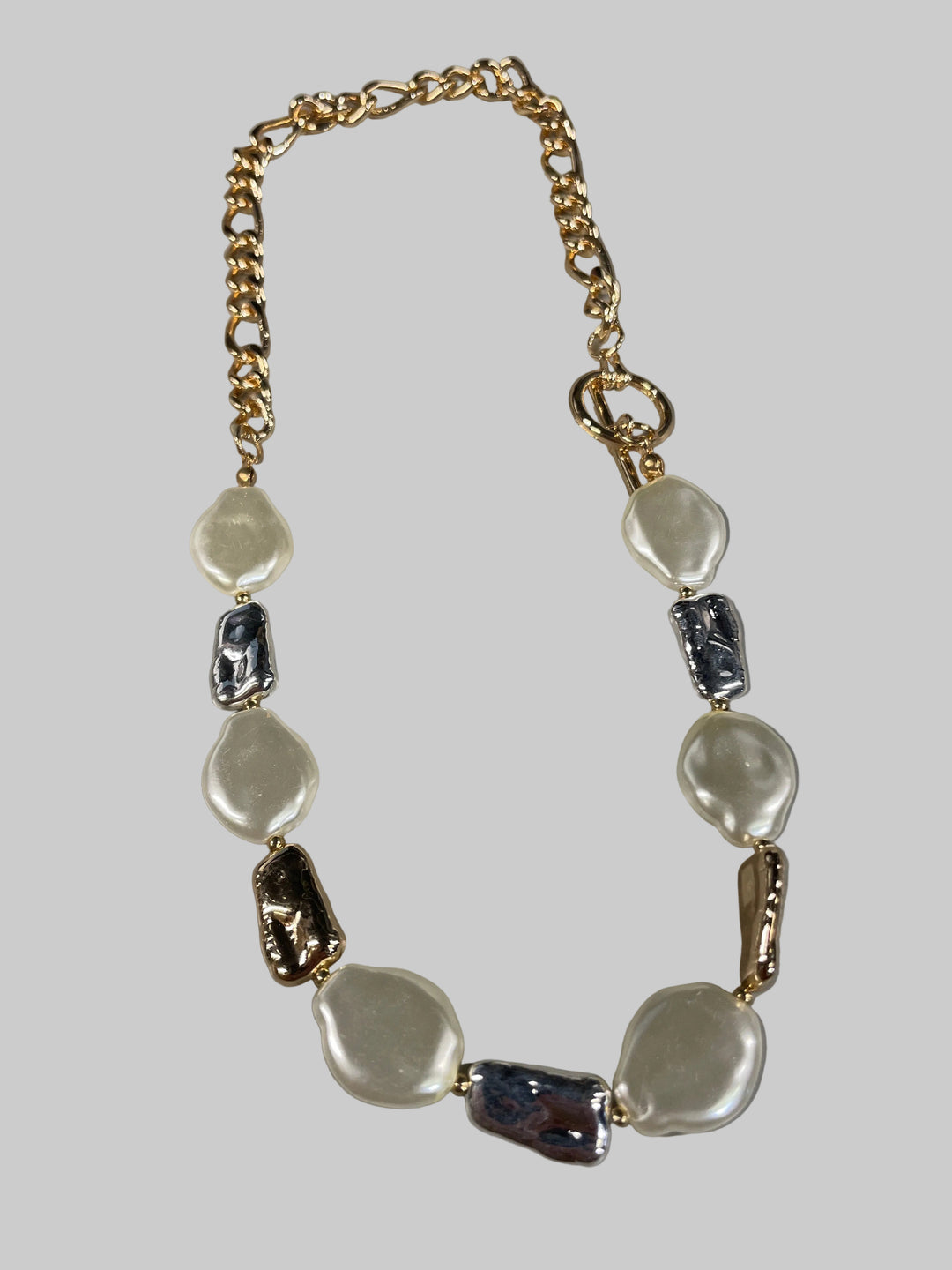 The Tidal Luxe Mixed Pearl Necklace
