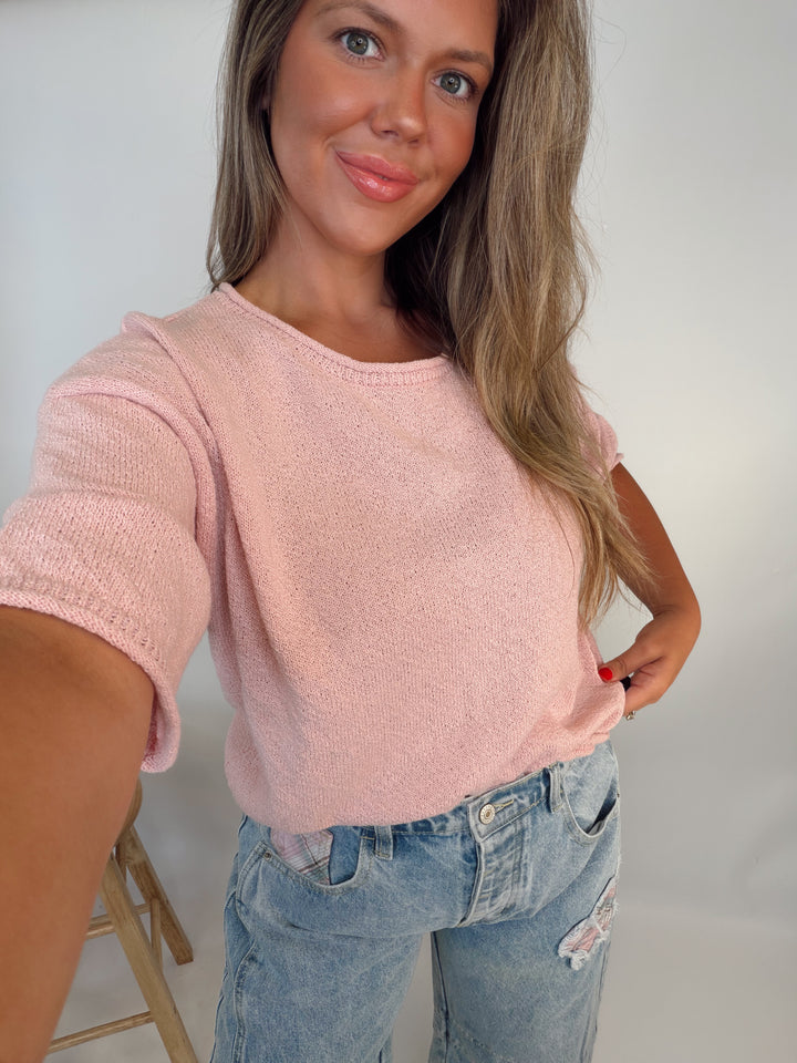 The "Pink Ladies" Knit Top