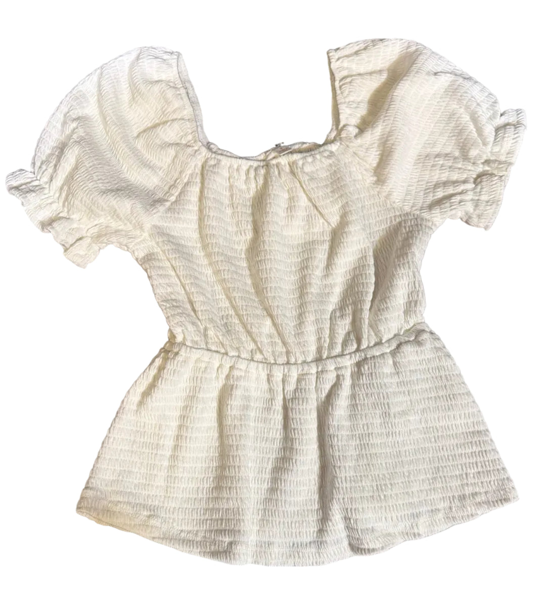 Cloud Watching Puff Sleeve Top