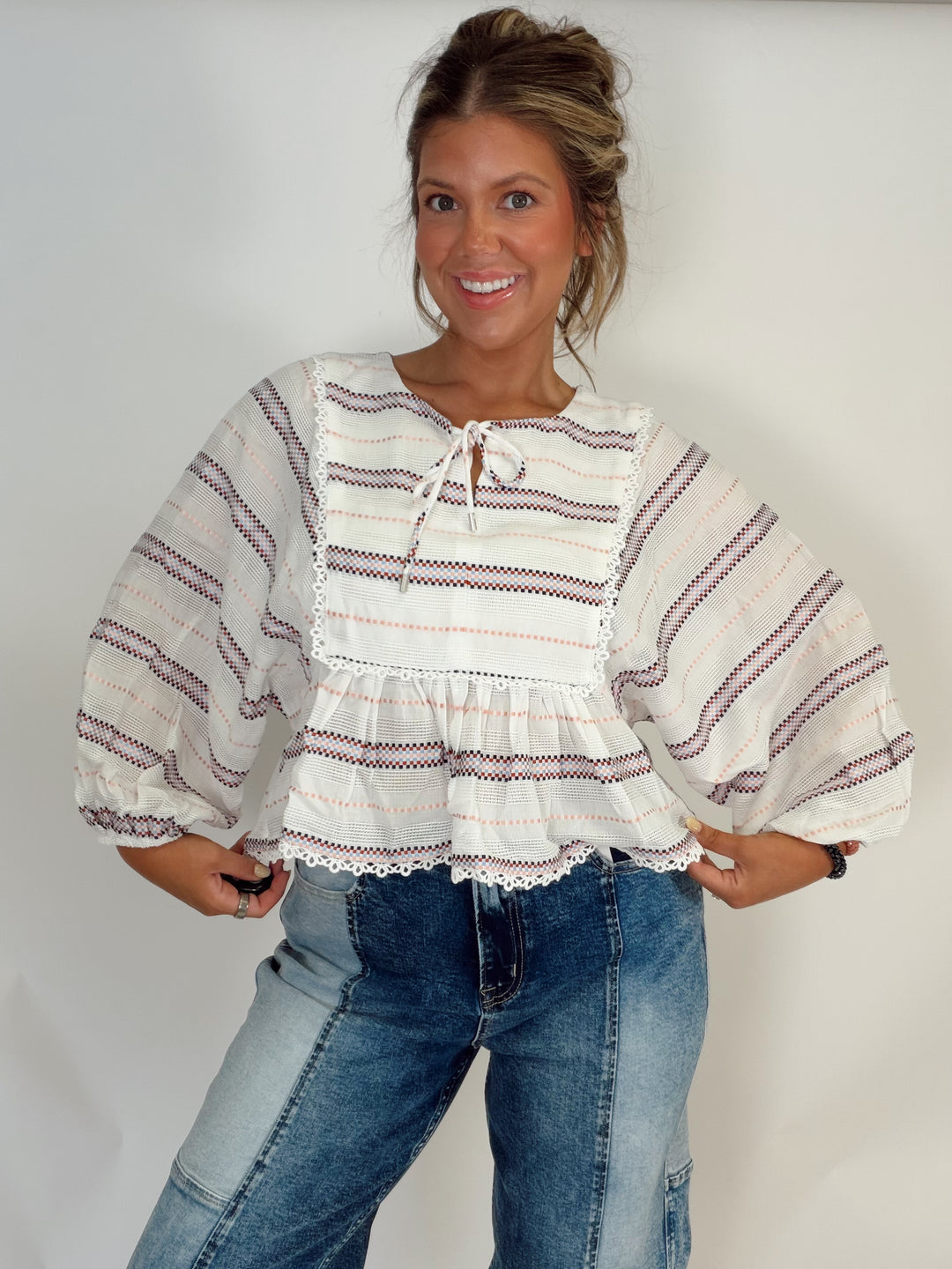 The Summer Social Peplum