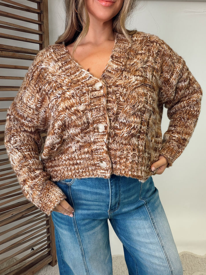Cozy Whispers Chunky Knit Cardigan
