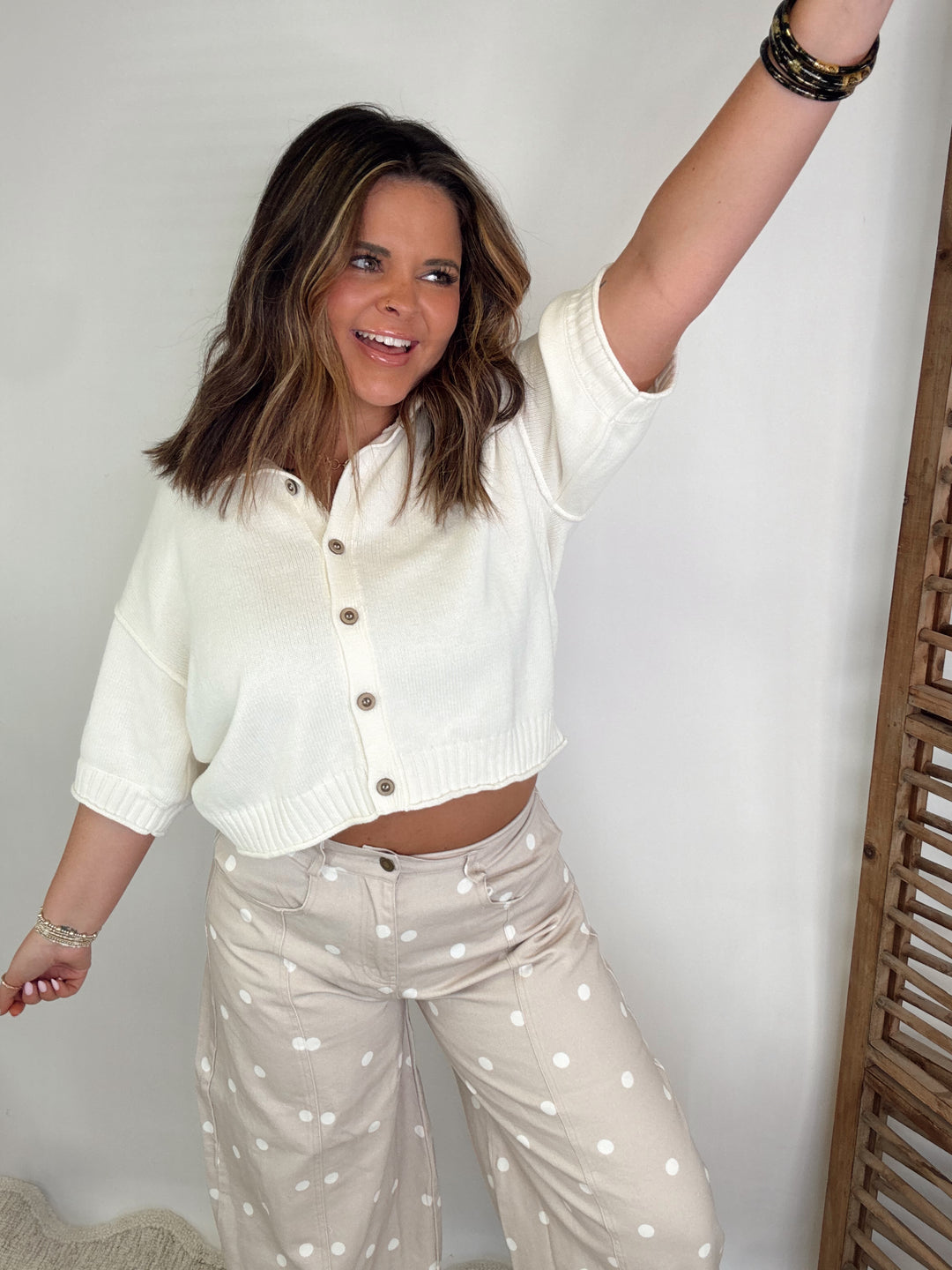 Classic Anne Button Down Top
