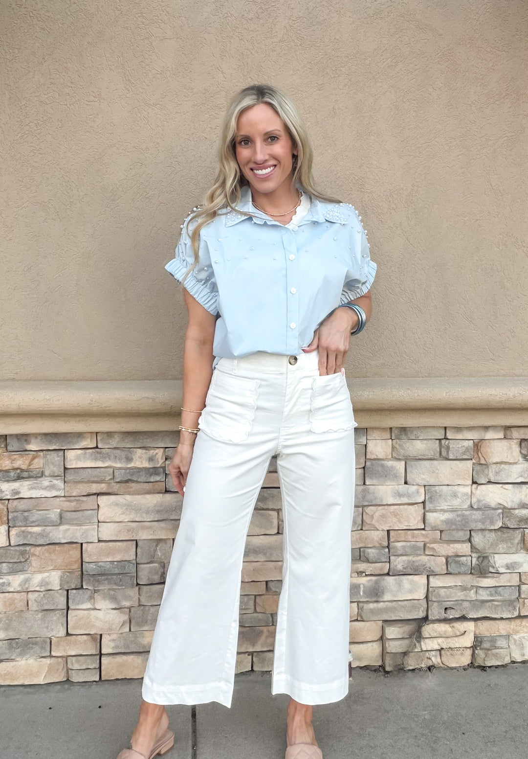 The Pearl Society Button Down