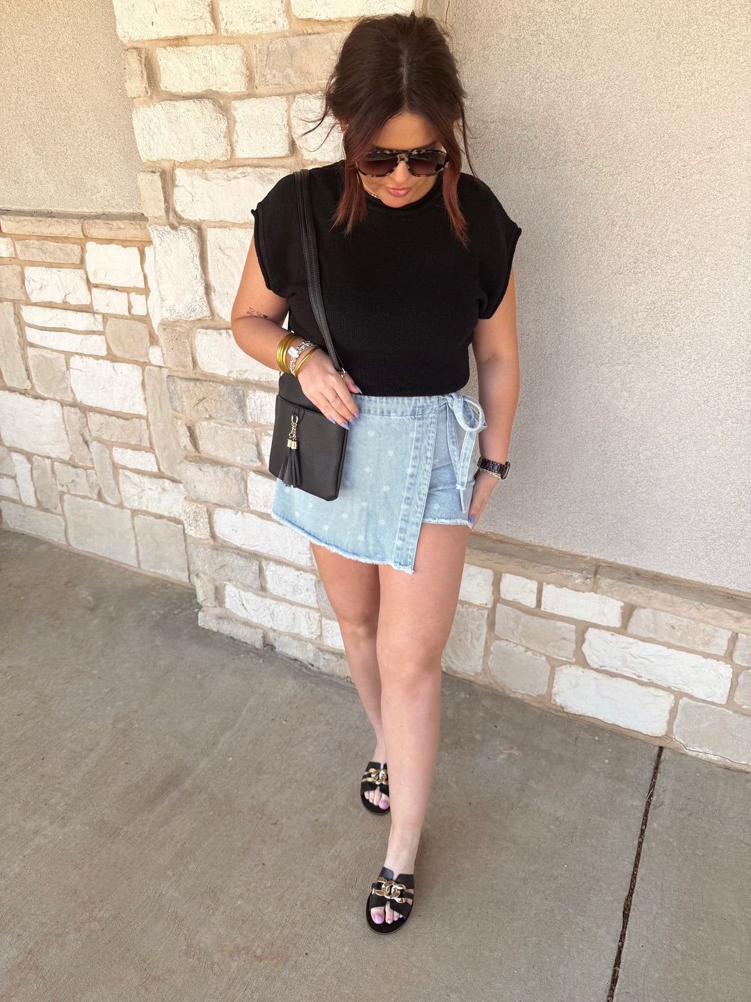 The Tassel Detail Crossbody