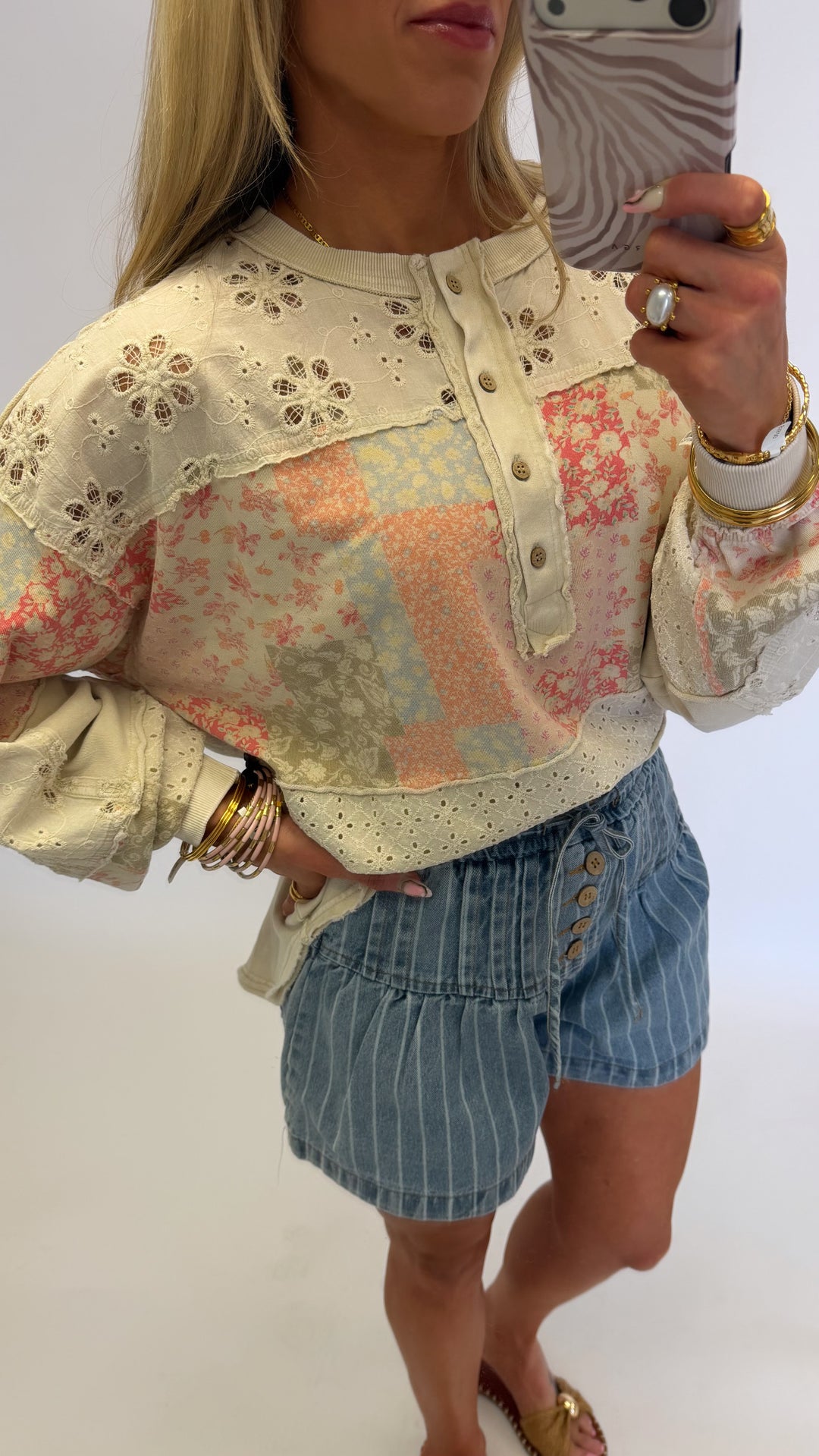 Vintage Garden Patch Top
