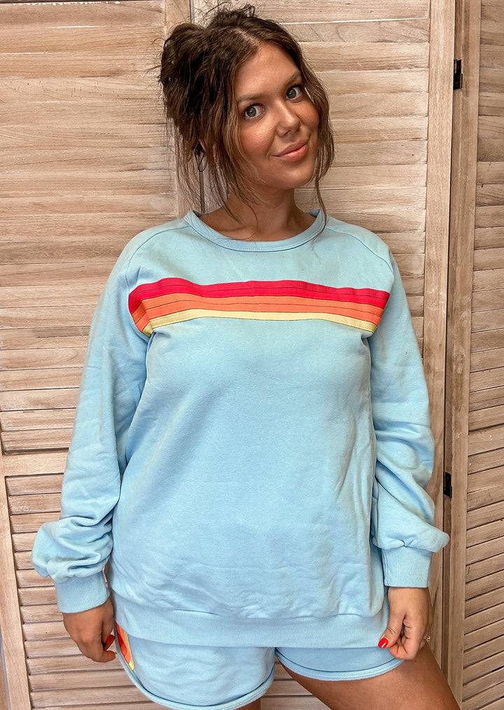 Aviator Multi Stripe Two Piece