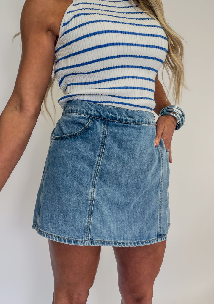 The Clean Cut Skort