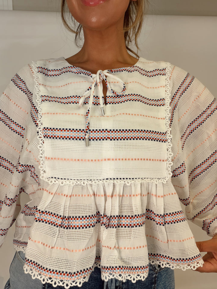 The Summer Social Peplum