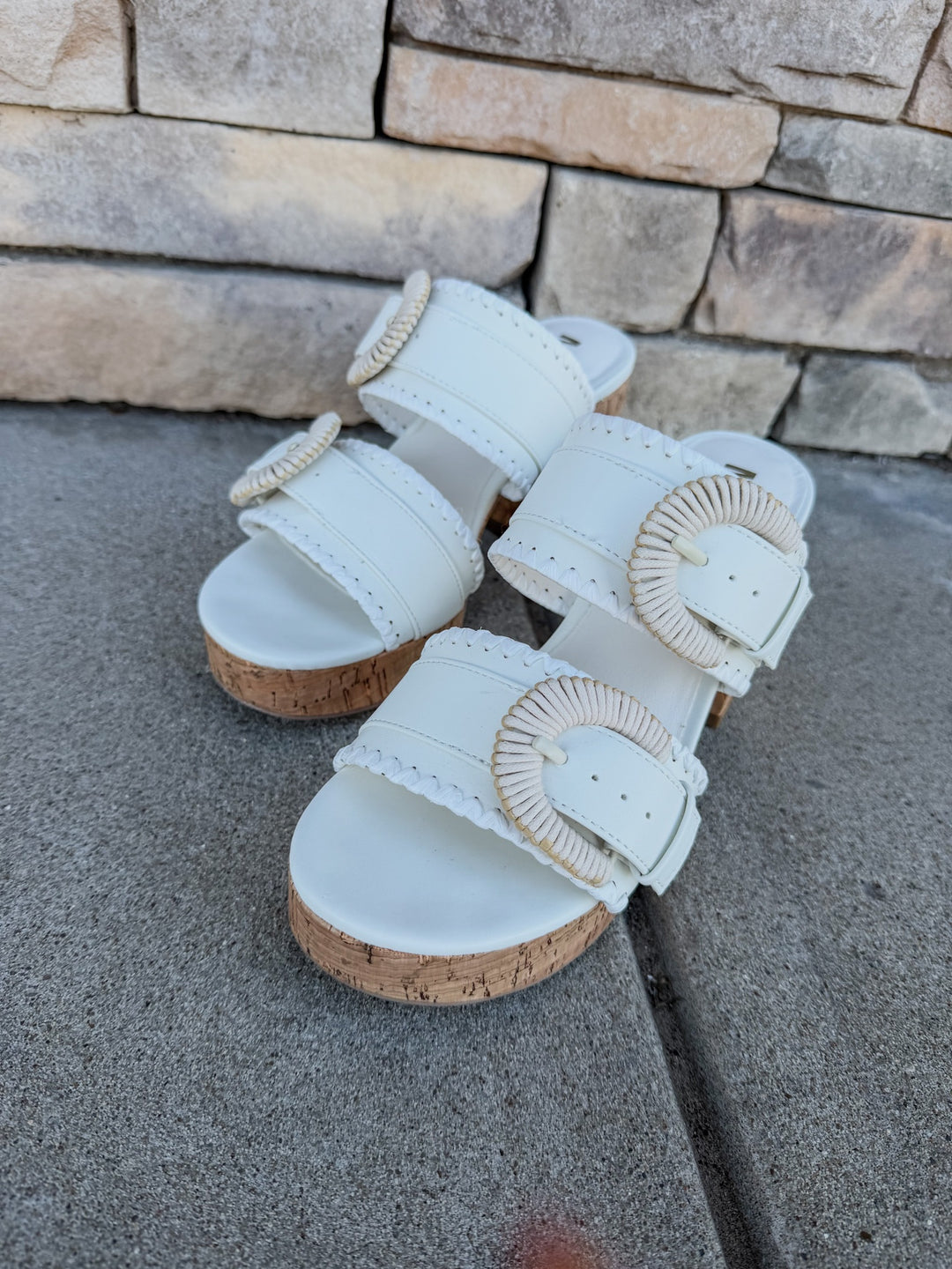 Golden Coast Buckle Slides