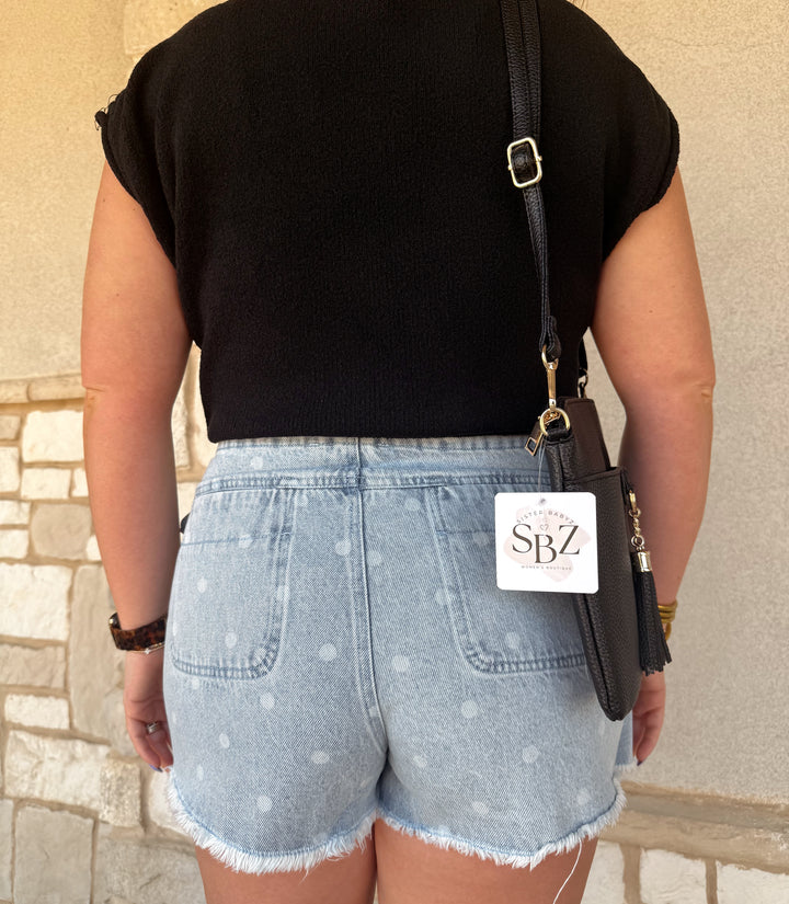 Playful Polka Dot Skort