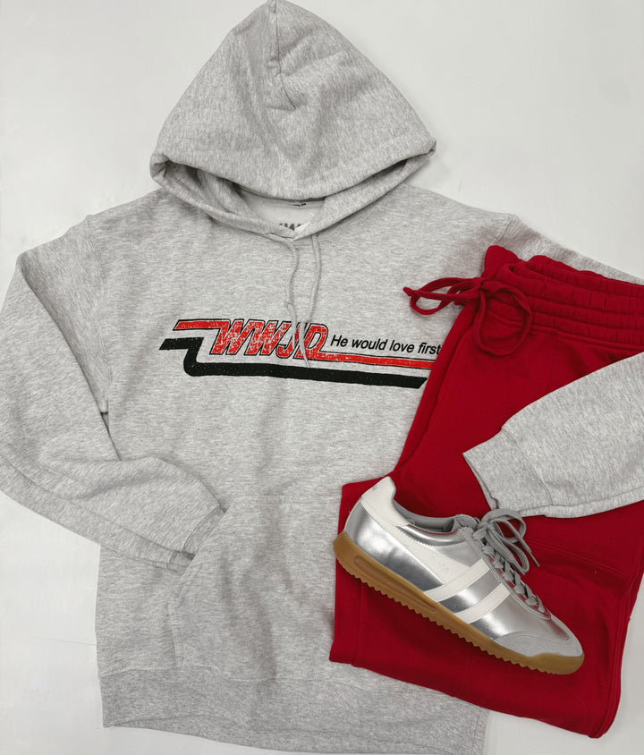 Vintage WWJD Skater Hoodie