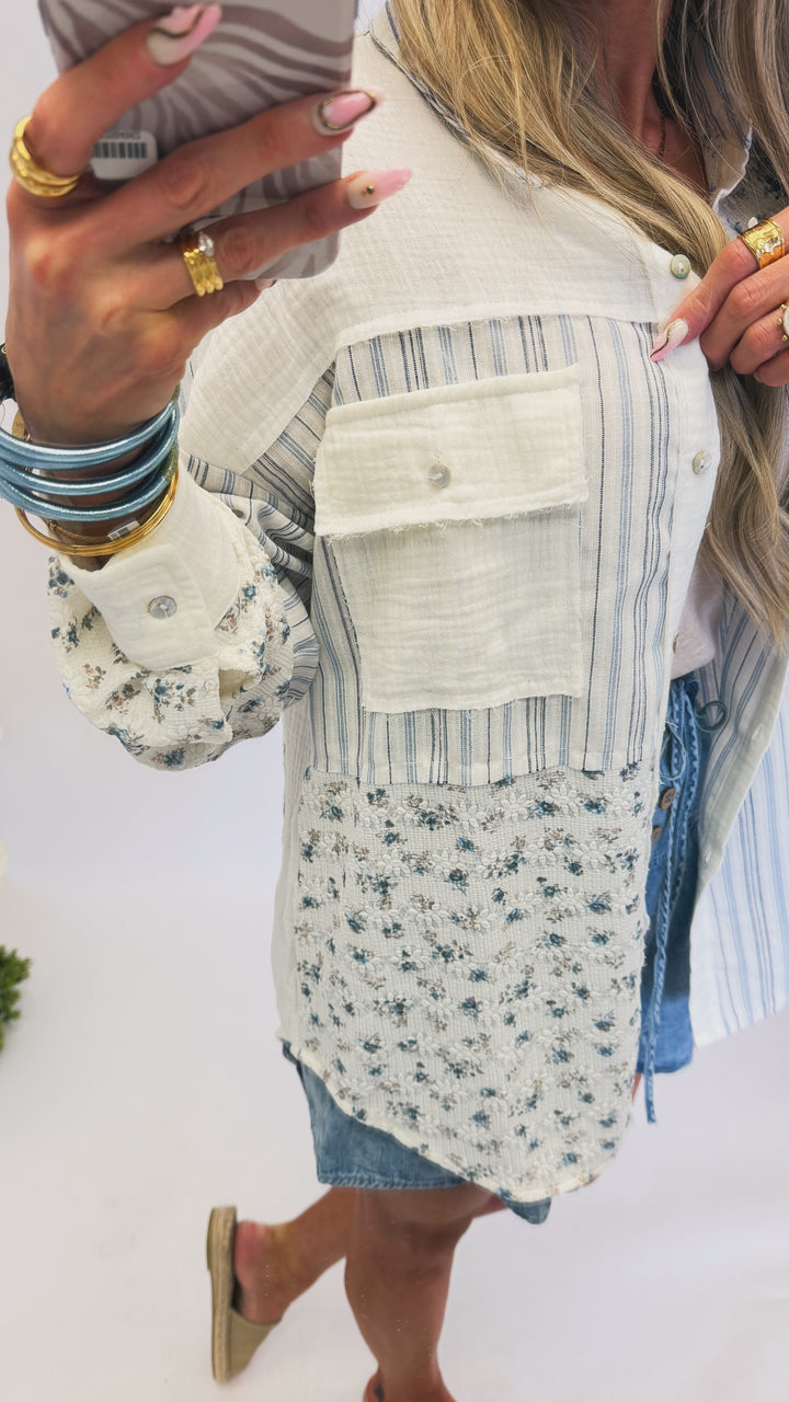 The Meadow Mix Button Down