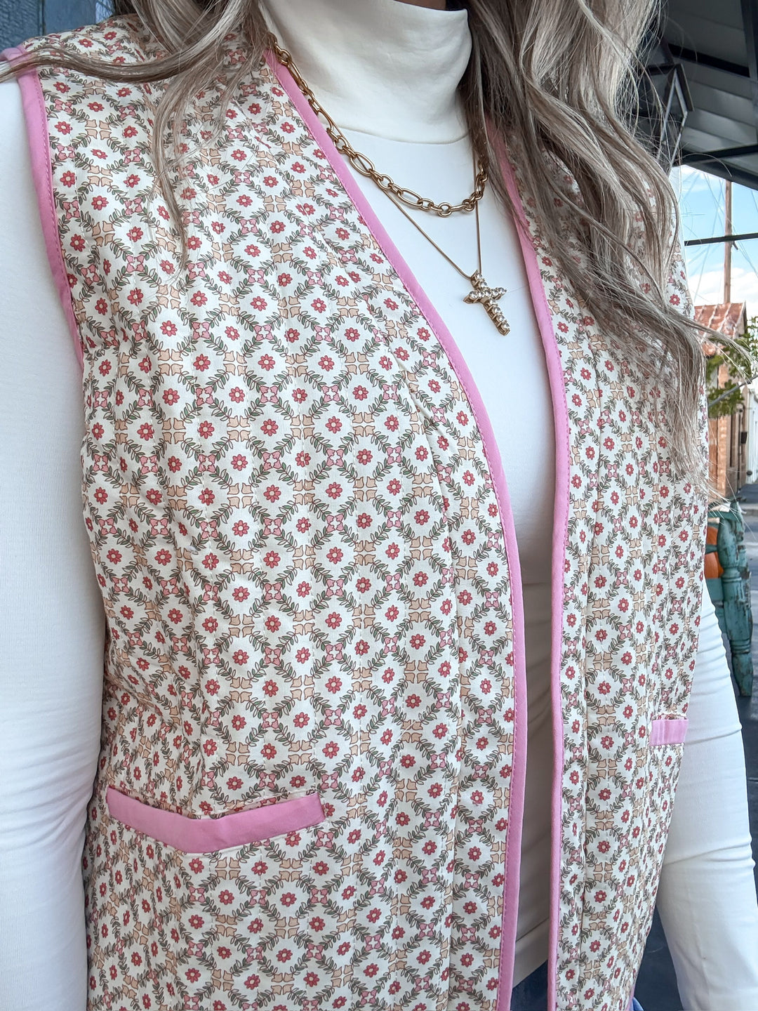 Kind Heart Mosaic Vest