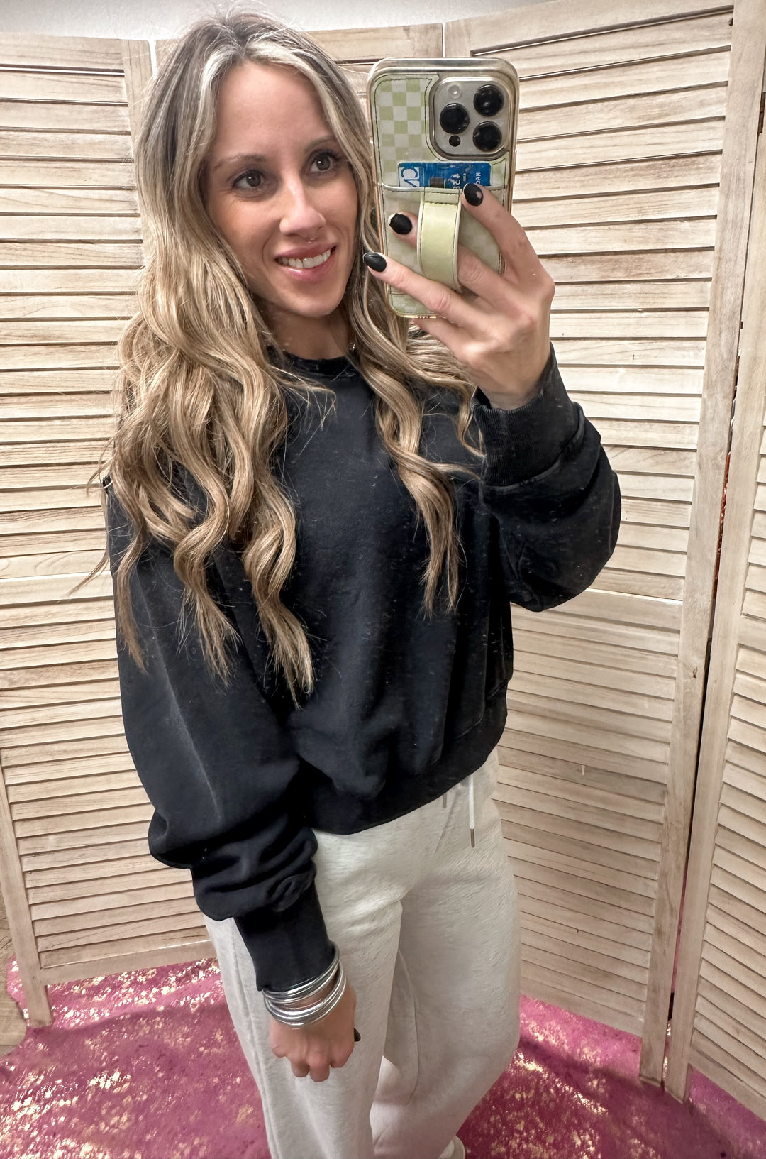SBS Shy Smile Sweatshirt