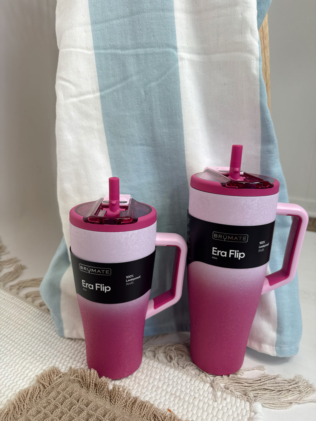 Brumate Era Flip 40oz - Frosted Rose