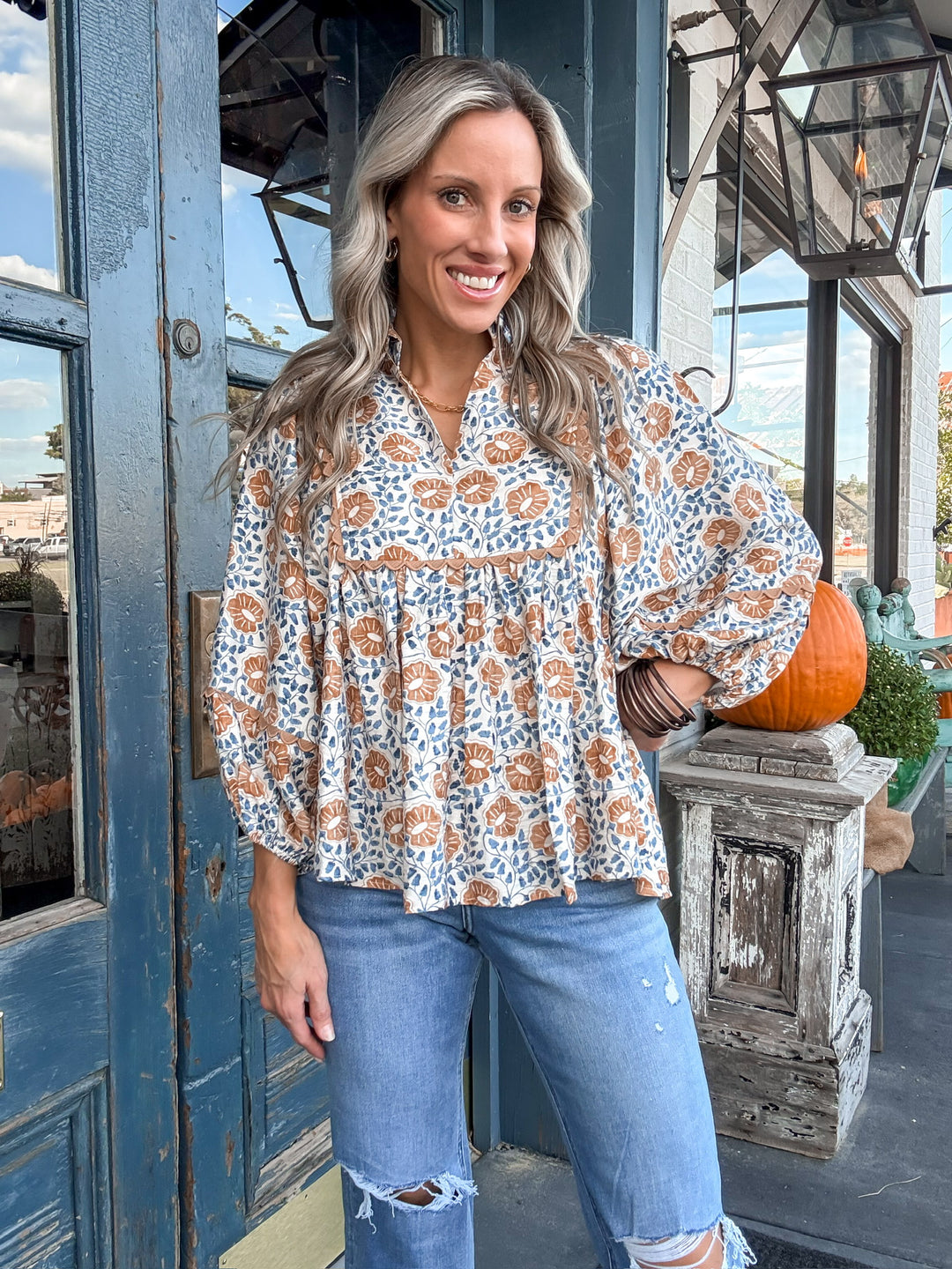 Kindred Spirit Floral Top