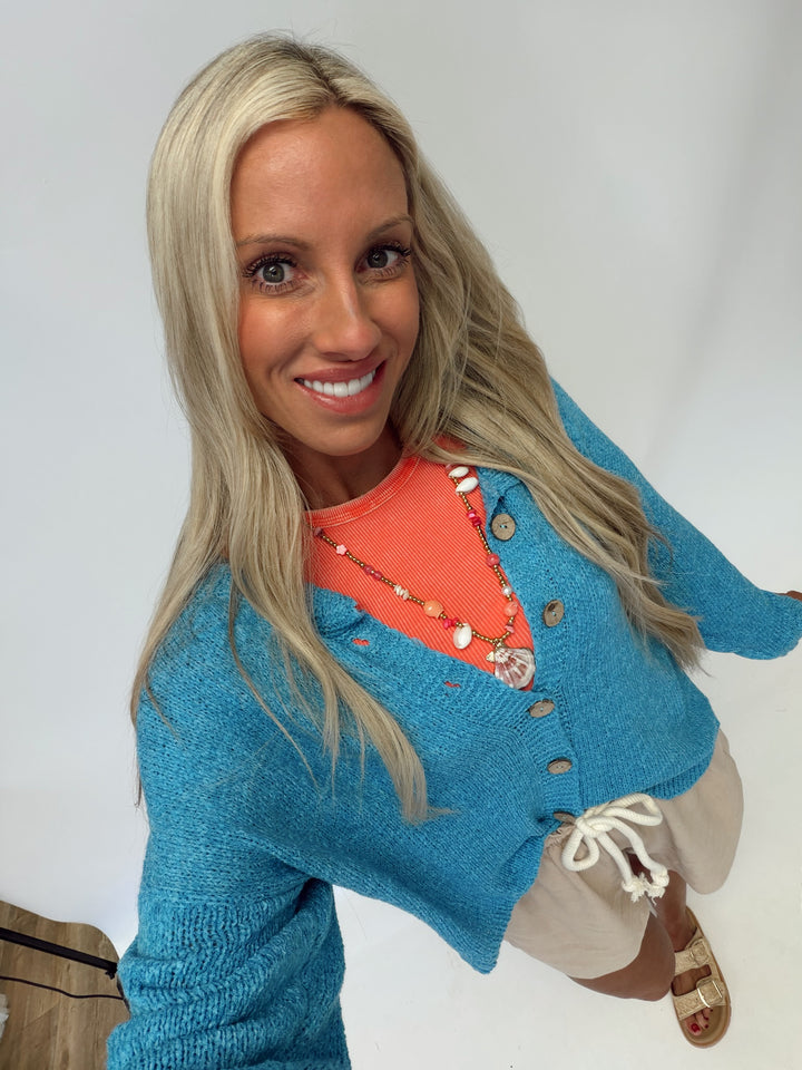 Sea Breeze Knit Cardigan