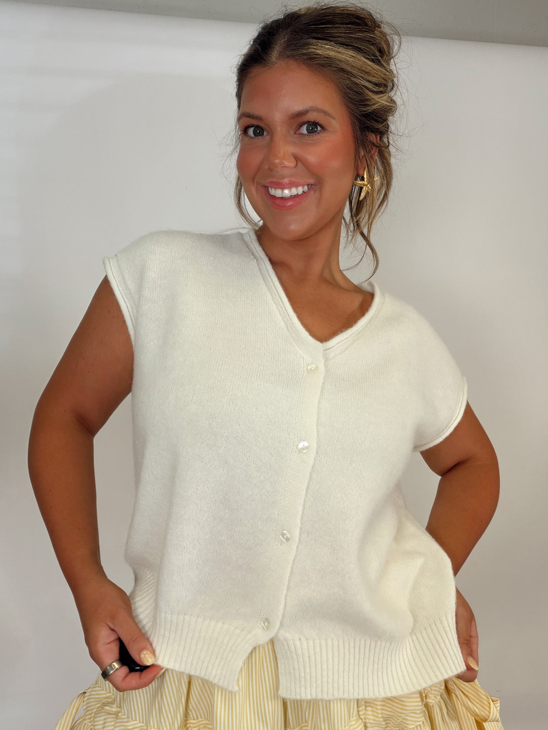 Back & Forth Sweater Vest