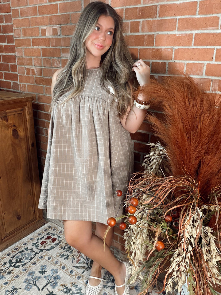 Rick Rack Ruckus Plaid Dress