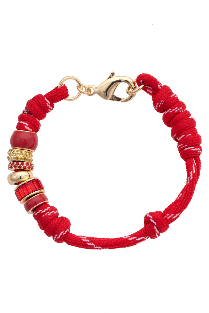 Lottie Multi Jewels Paracord Bracelet