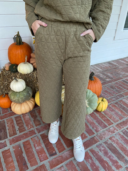 Through the Maze Quilted Pants