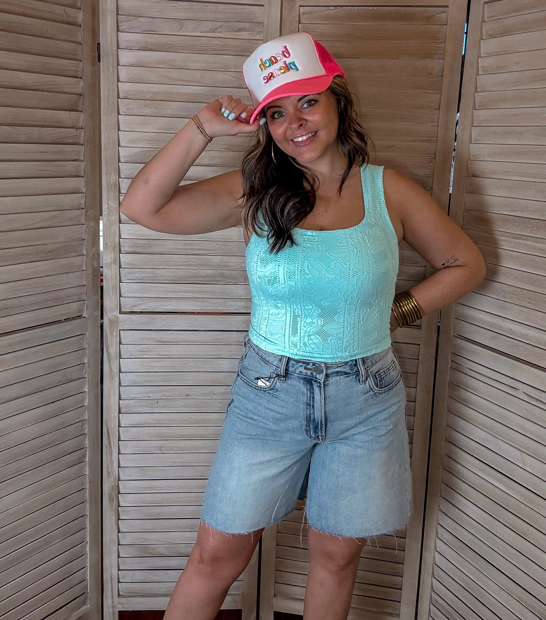 Playful Times Double Lace Top