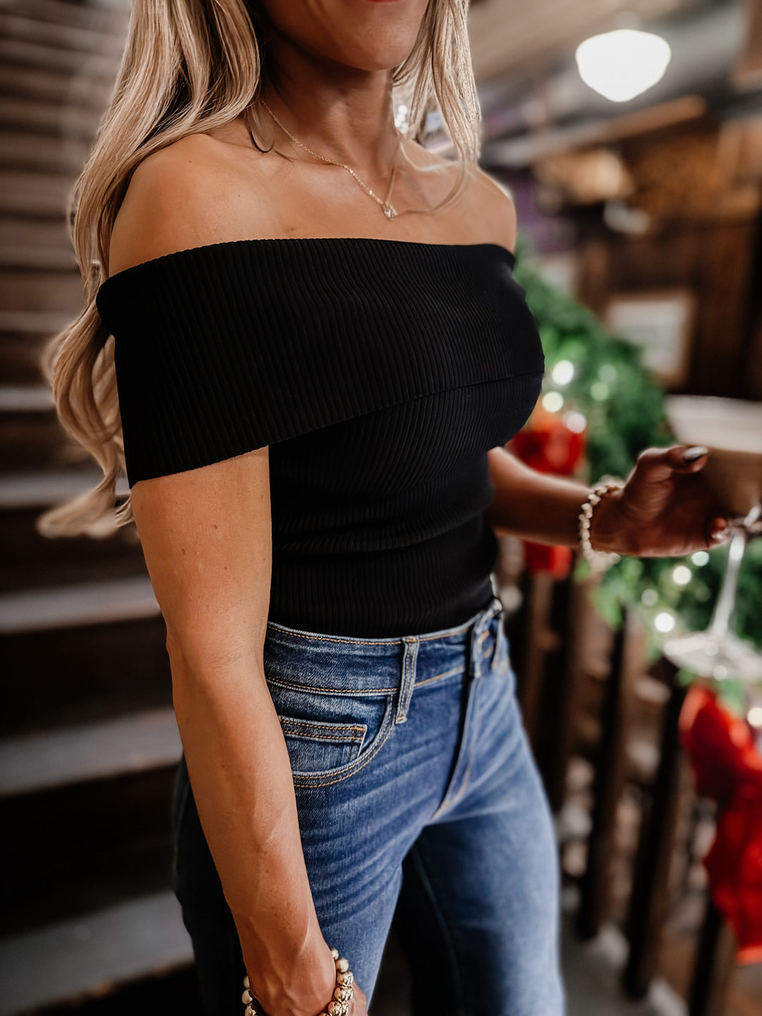 The Maldi Off Shoulder Bodysuit