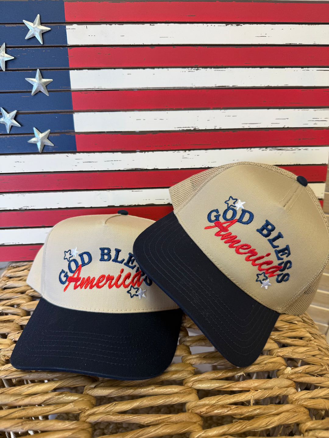 God Bless America Trucker