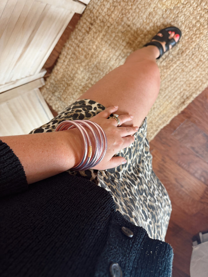 Budha Ice Rose All Weather Bangles (AWB®) - Set of 6