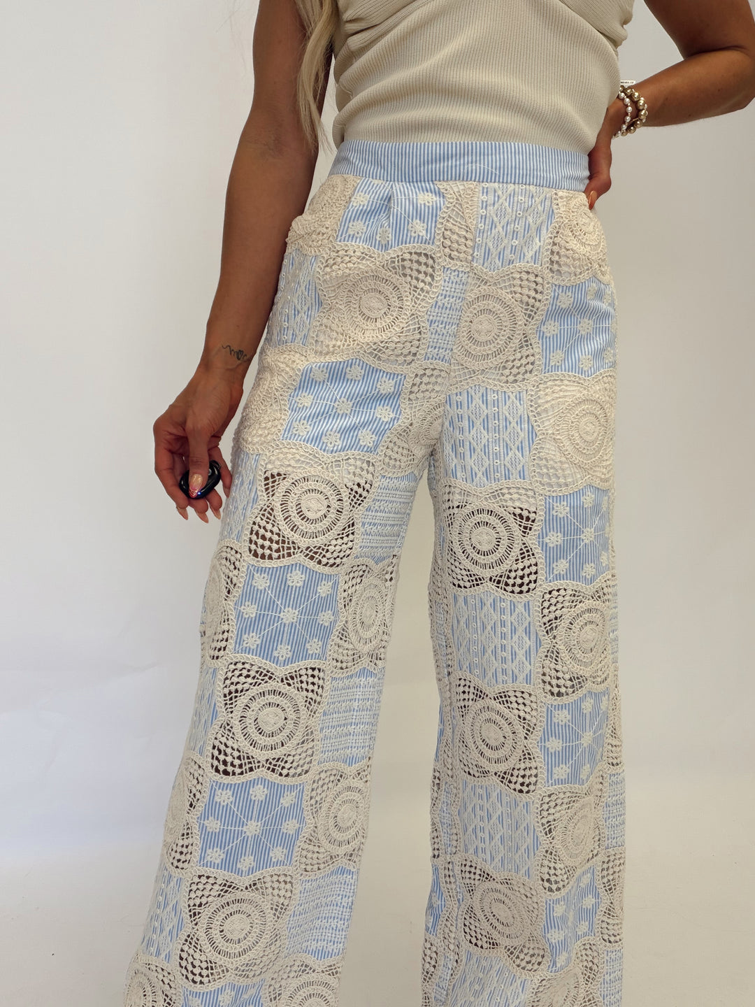 Sail Away Crochet Pants