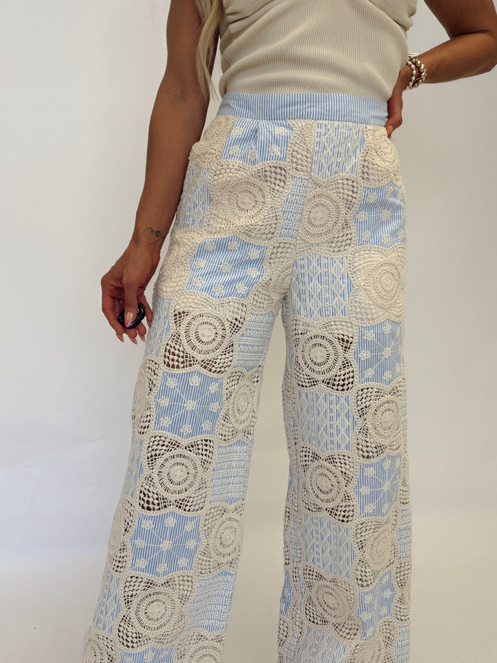 Sail Away Crochet Pants
