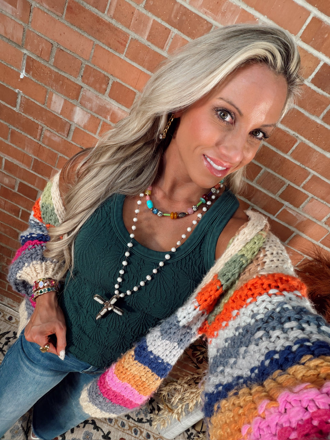 Happy Hues Open Cardi