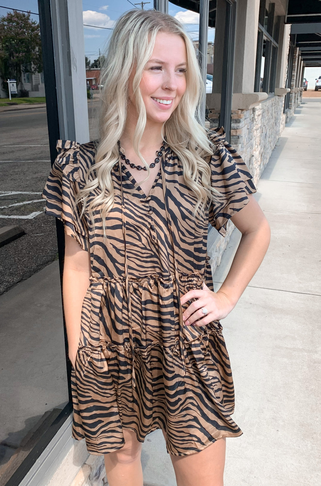 Tame the Wild Printed Dress