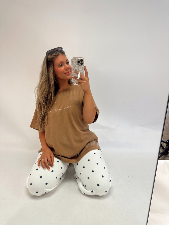 The Statement Print Sweats