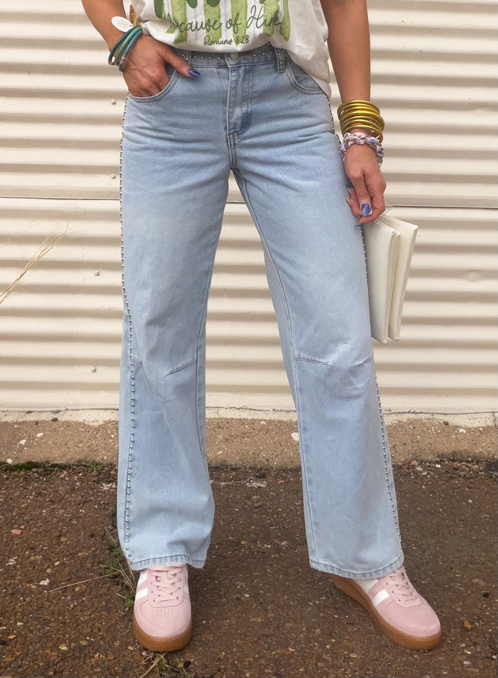 Rhinestone Road Denim