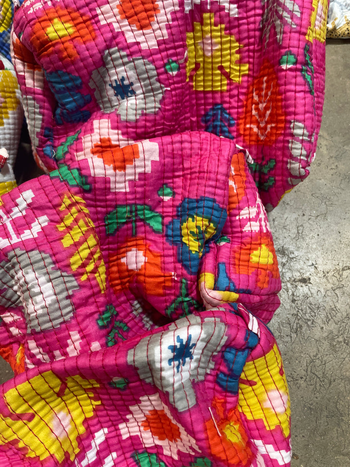 The Gypsy Studio Quilted Cosmetic Bag