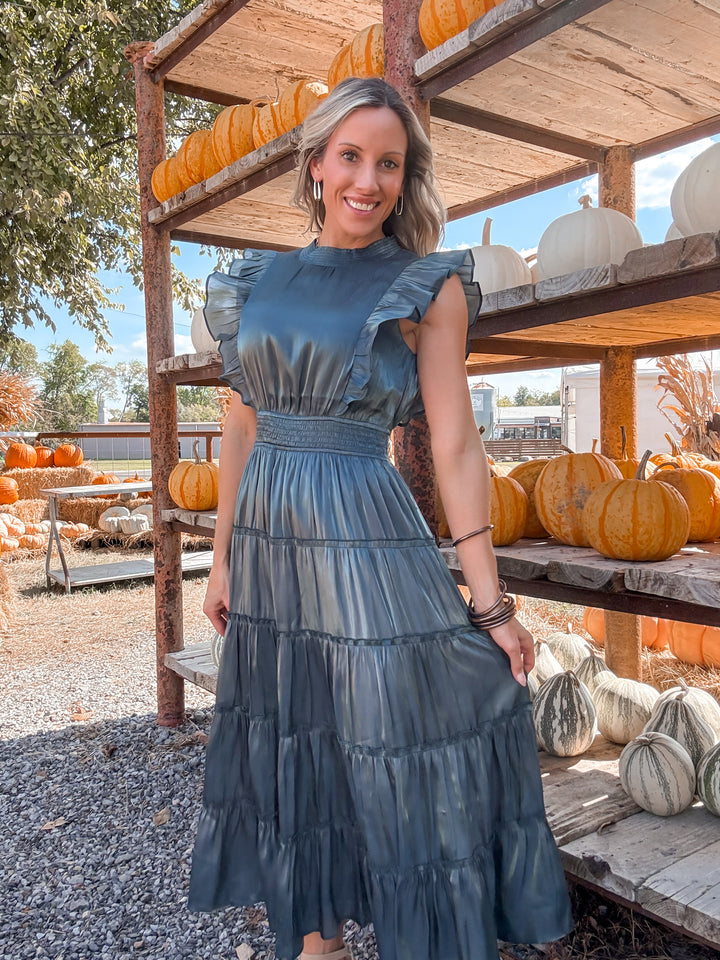 Falling For You Forever Tiered Dress