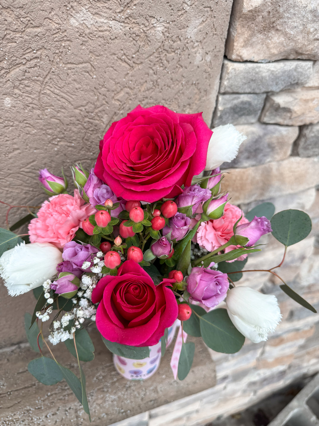 Cup Floral Arrangement
