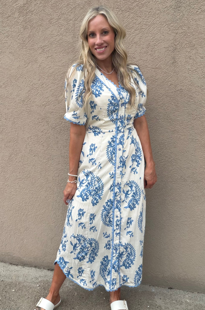 Sweet As Summer Short Sleeve Dress