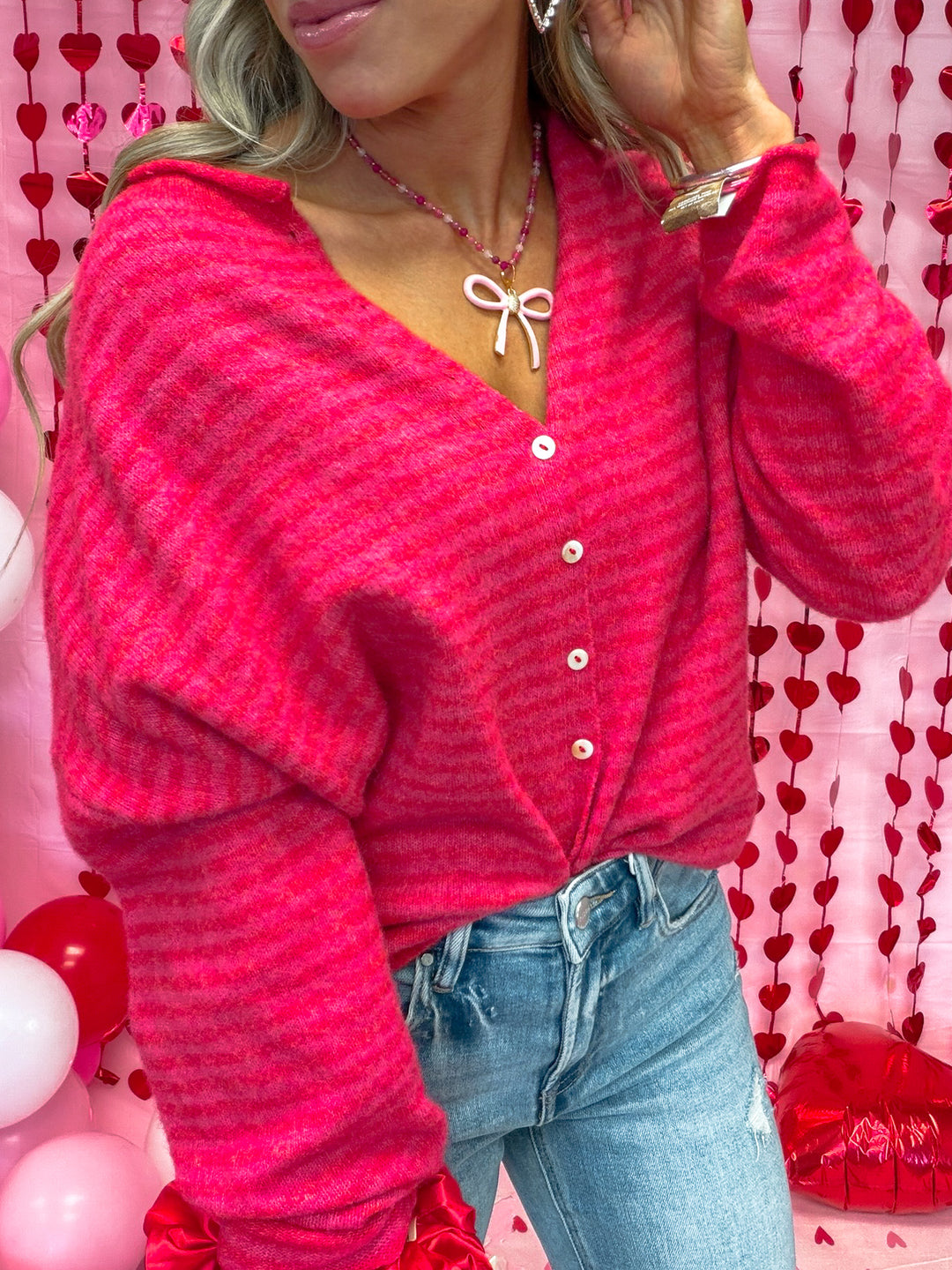 Lucky Stripe Cardigan